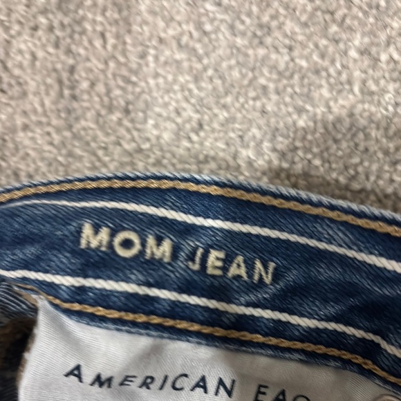 American Eagle Outfitters Blue Striped Jeans - Picture 5 of 6